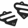 Yokomo BD10 Rear Suspension Mount Spacer (2) (0.8mm)