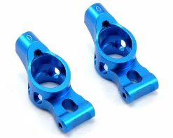 Yokomo Aluminum Rear Hub Carrier Set (0°)