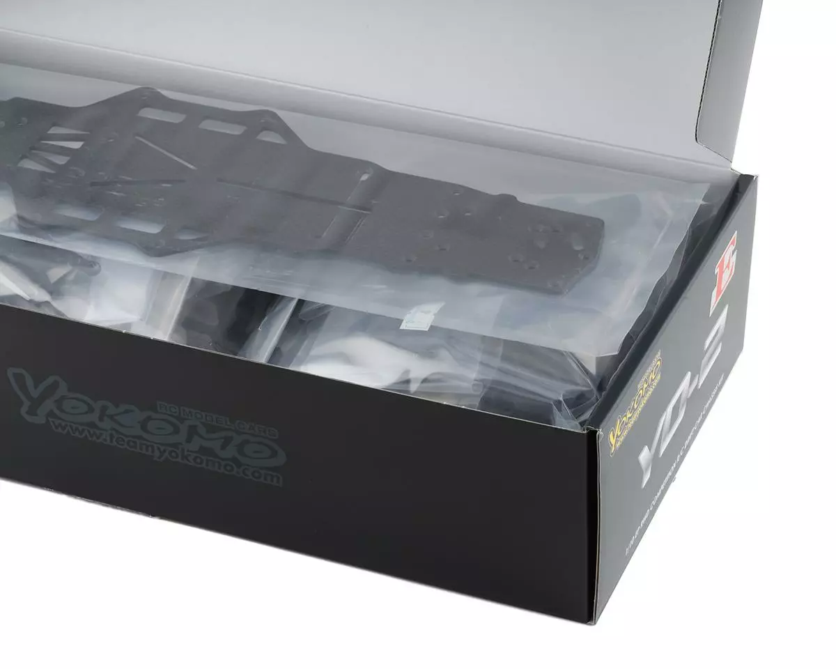 Yokomo YD-2E-S 2WD RWD Drift Car Kit w/Carbon Fiber Chassis - Image 2