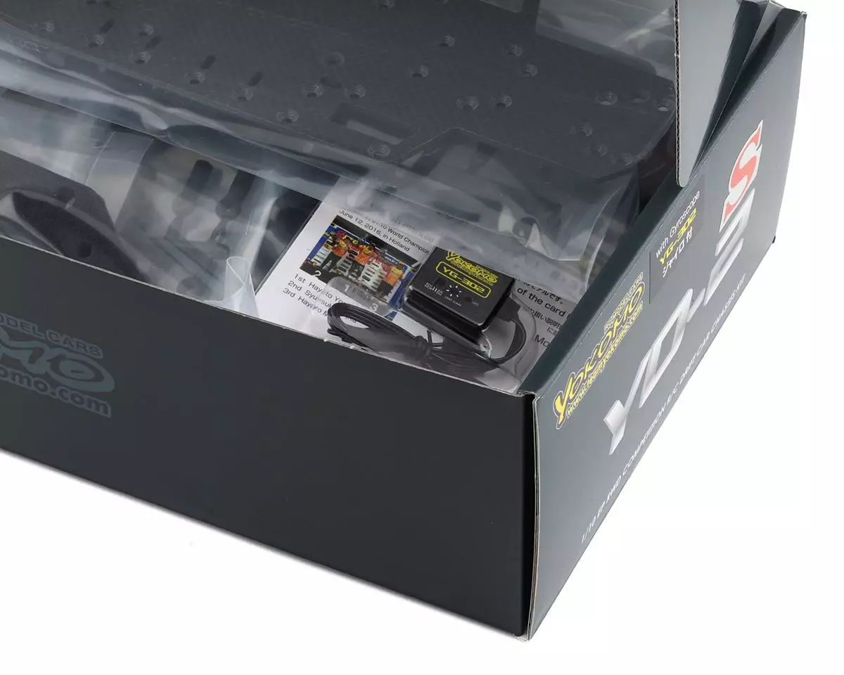 Yokomo YD-2S-S 1/10 2WD RWD Drift Car Kit w/Carbon Fiber Chassis & YG-302 Gyro - Image 5