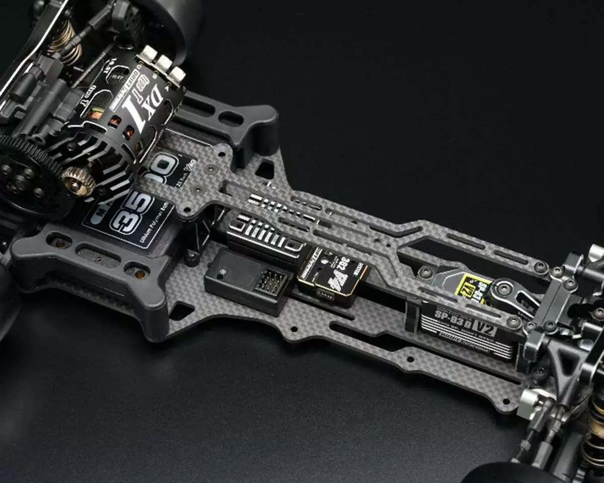 Yokomo YD-2ZX 1/10 2WD RWD Competition Drift Car Kit (Black) - Image 2