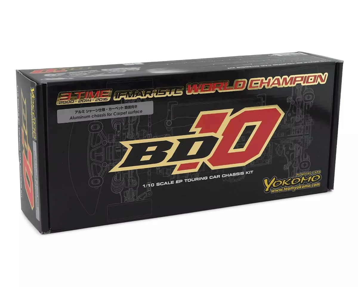 Yokomo BD10 1/10 4WD Electric Touring Car Kit (Aluminum) - Image 7