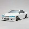 Yokomo 1093SPEED S14 Silvia Drift Body Set (Clear)