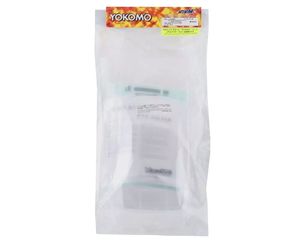 Yokomo 1093SPEED S14 Silvia Drift Body Set (Clear) - Image 3