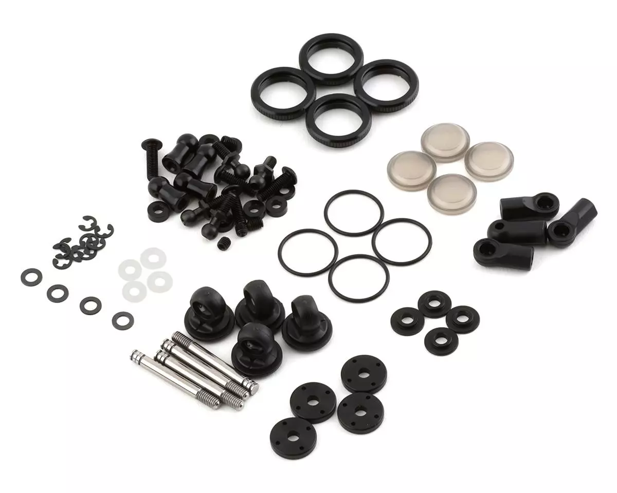 Yokomo YD-2S Aluminum Front Arm & Shock Set - Image 2