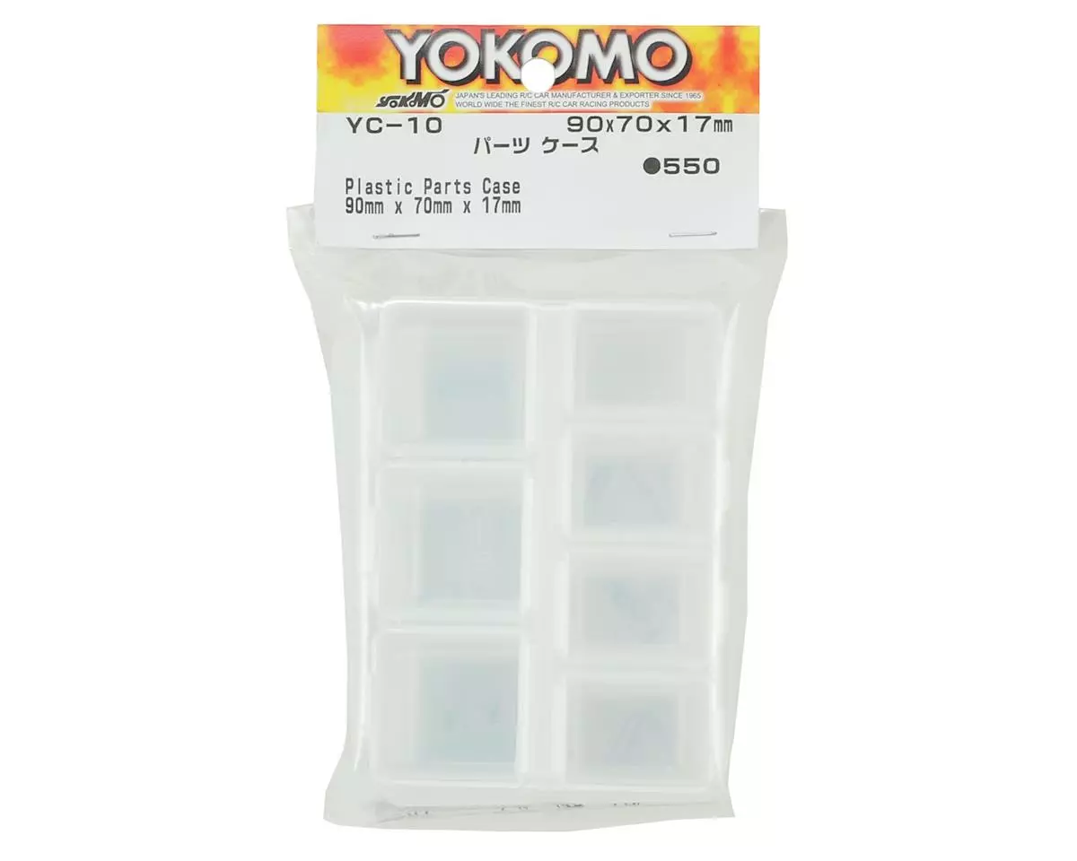 Yokomo Plastic Parts & Screws Case (3) (90x70x17mm) - Image 2
