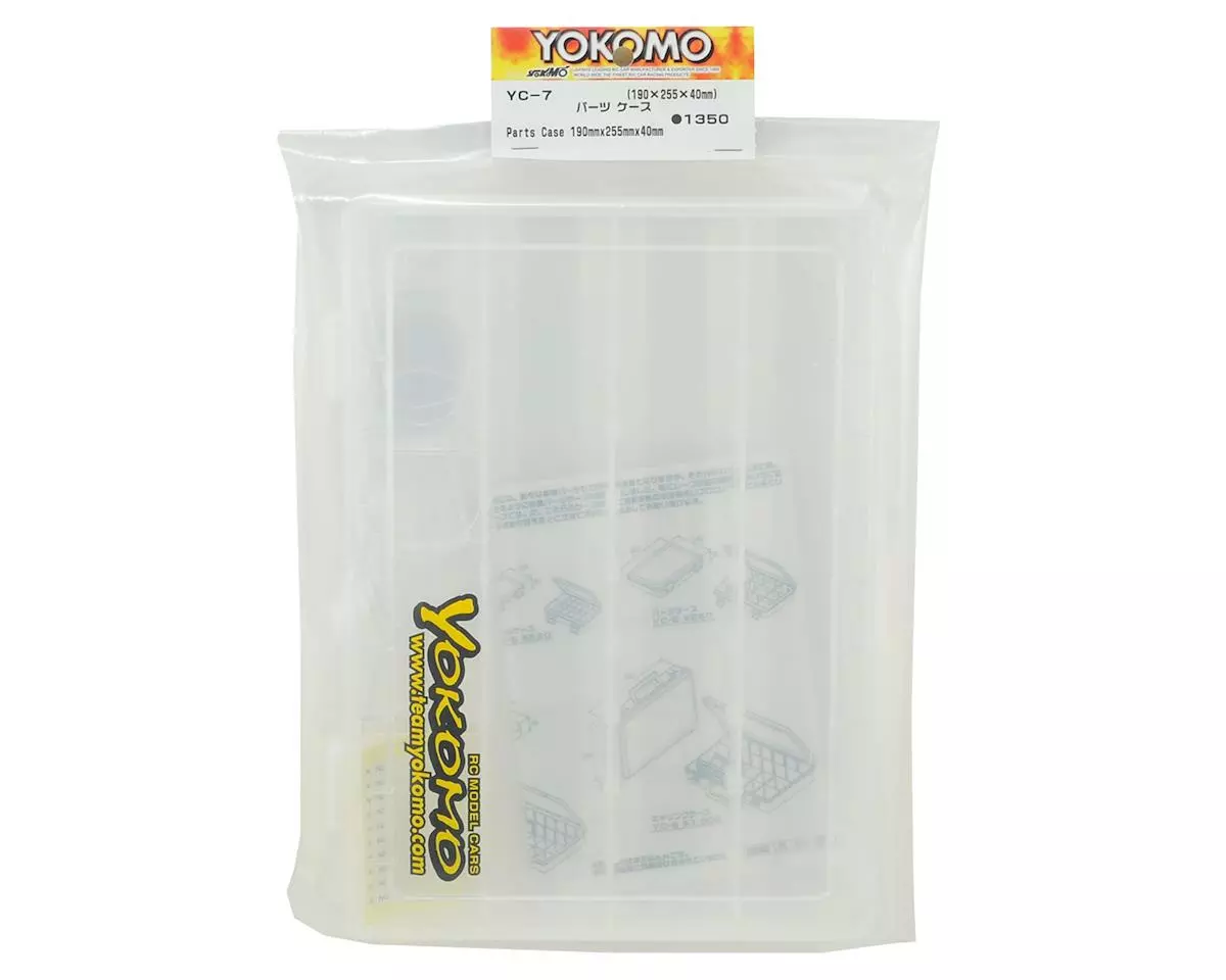 Yokomo Plastic Parts & Screws Carrying Case (190x225x40mm) - Image 2