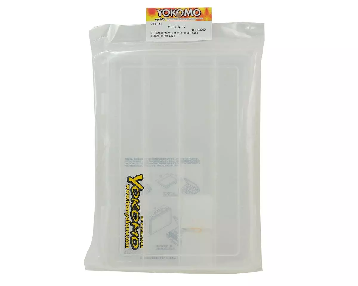 Yokomo Plastic Parts & Screws Carrying Case (193x286x46mm) - Image 2