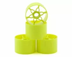 Yokomo 1/12 Front Wheel (Yellow) (4)