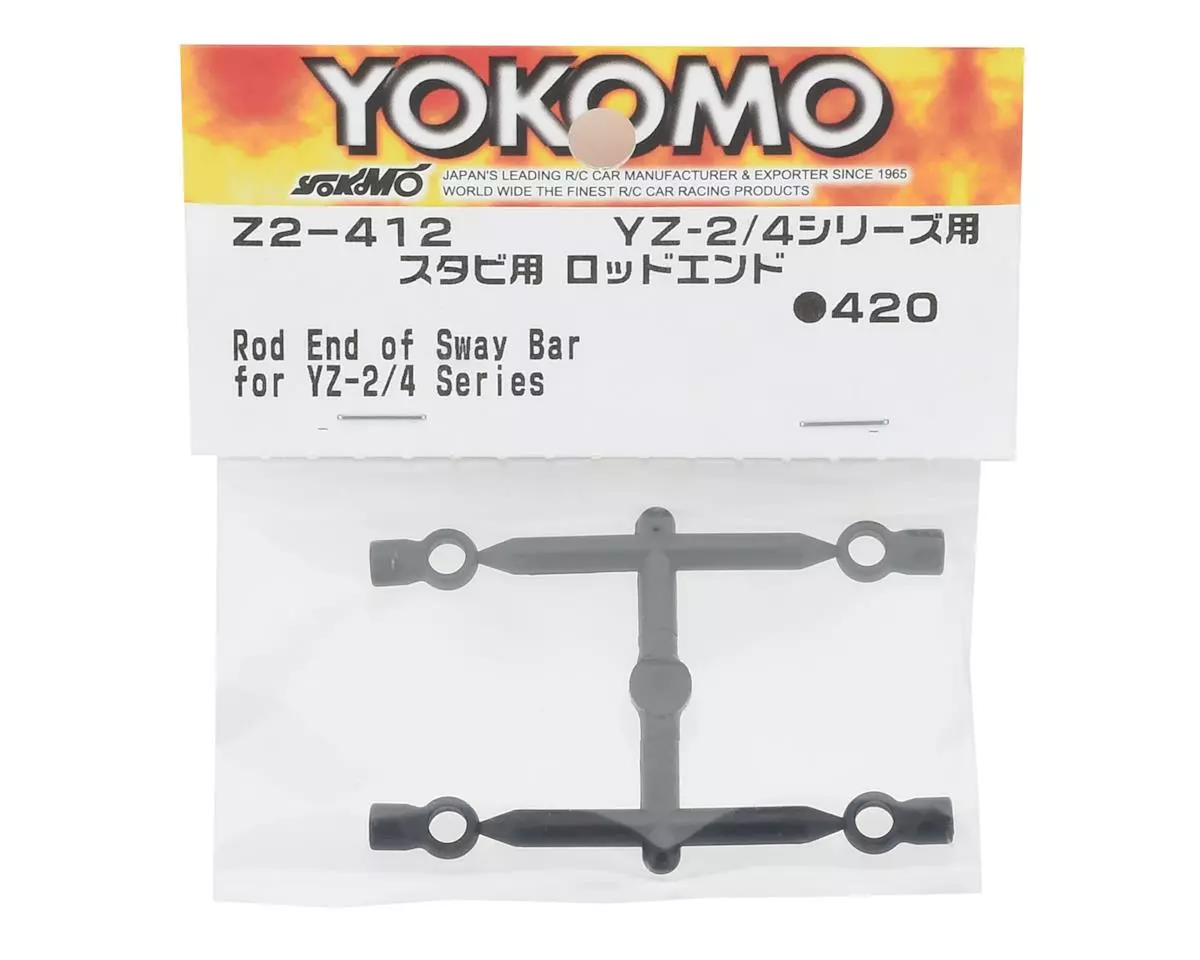 Yokomo YZ-2 DTM 3/CA L3 Stabilizer Rod End Set (4) - Image 2