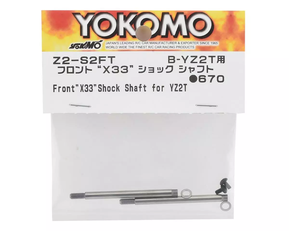 Yokomo YZ-2T Front ”X33” Shock Shaft (2) - Image 2