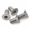 Yokomo 3x6mm Aluminum BD9 Flat Head Hex Screw (4)