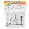 Yokomo 2.0mm Shim Spacer Set (0.13mm, 0.25mm & 0.50mm)